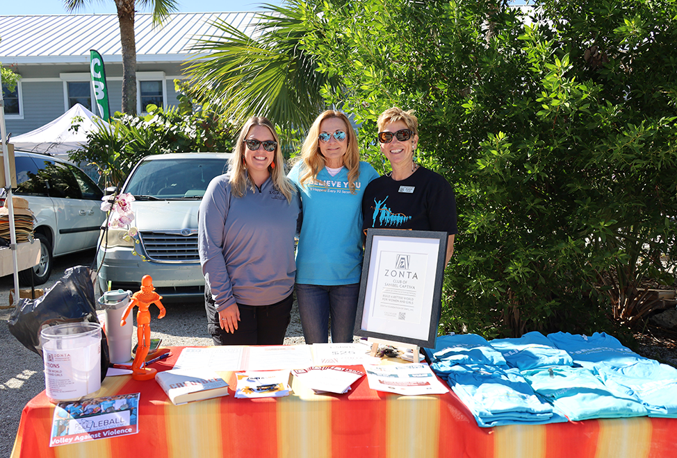 Zonta SanCap at Farmers Market